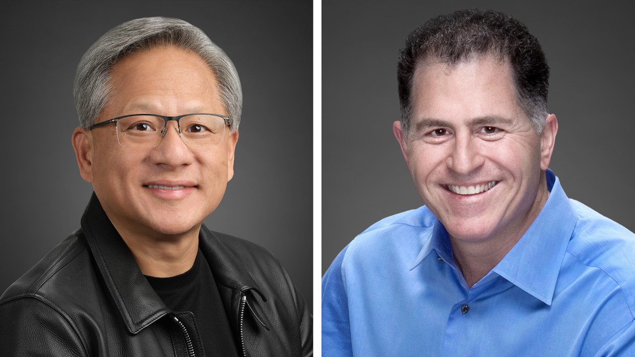 Jensen Huang Joins Michael Dell at Dell Technologies World